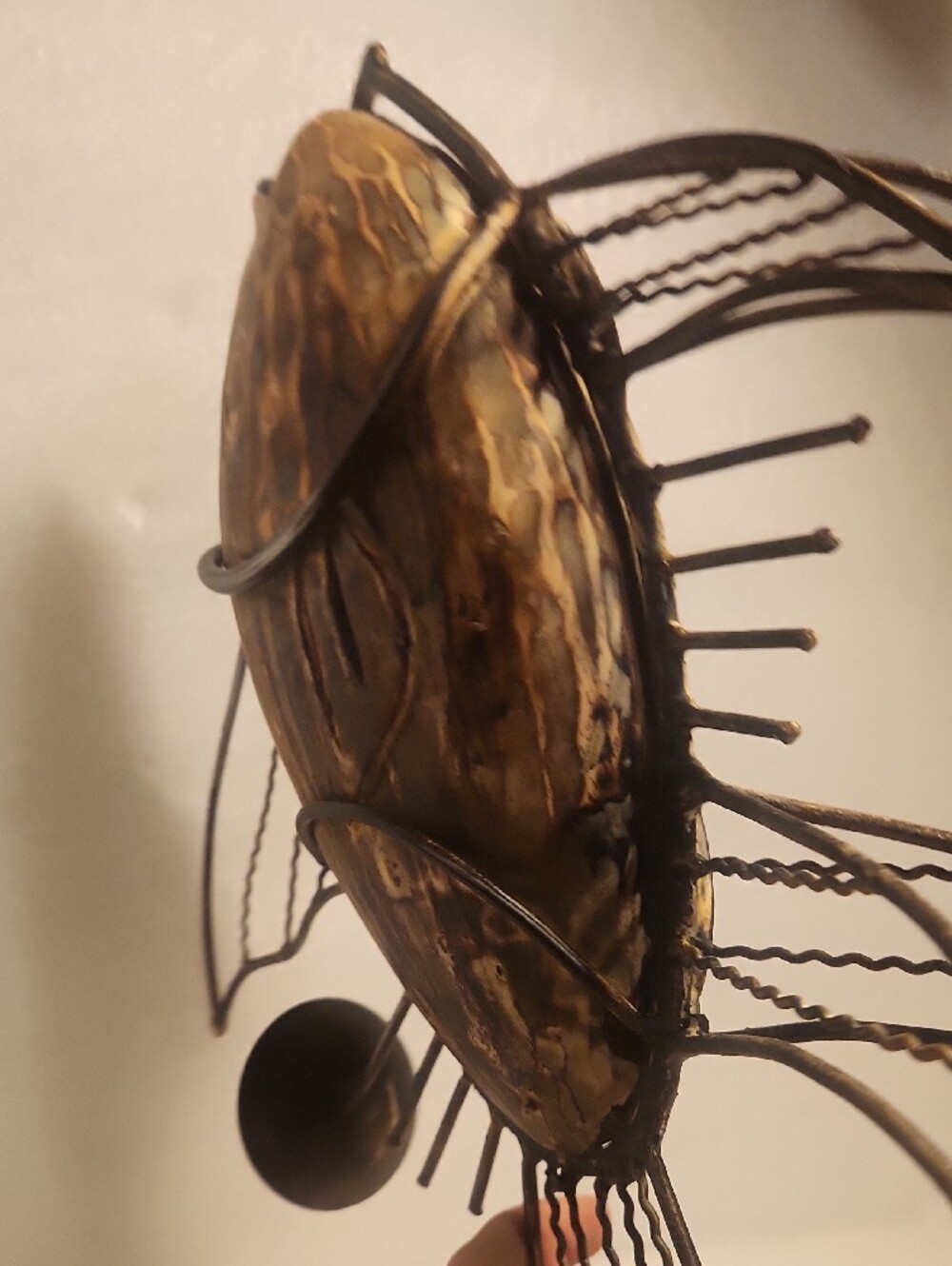 Rustic Sculpture - Fish ,  For Candle - Picture 13 of 15